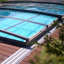 Stavebná pripravenosť pre bazénové prekrytie